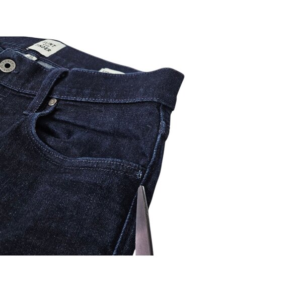 Flint And Tinder Straight Fit Tapered Jeans Mens 32x32.5 Dark Wash Denim Stretch - Picture 3 of 15